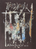 Plakat "Neue Dresdner Galerie" 1989